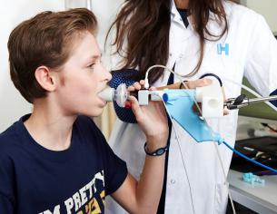 Lungefunktionsmåling hos børn og unge